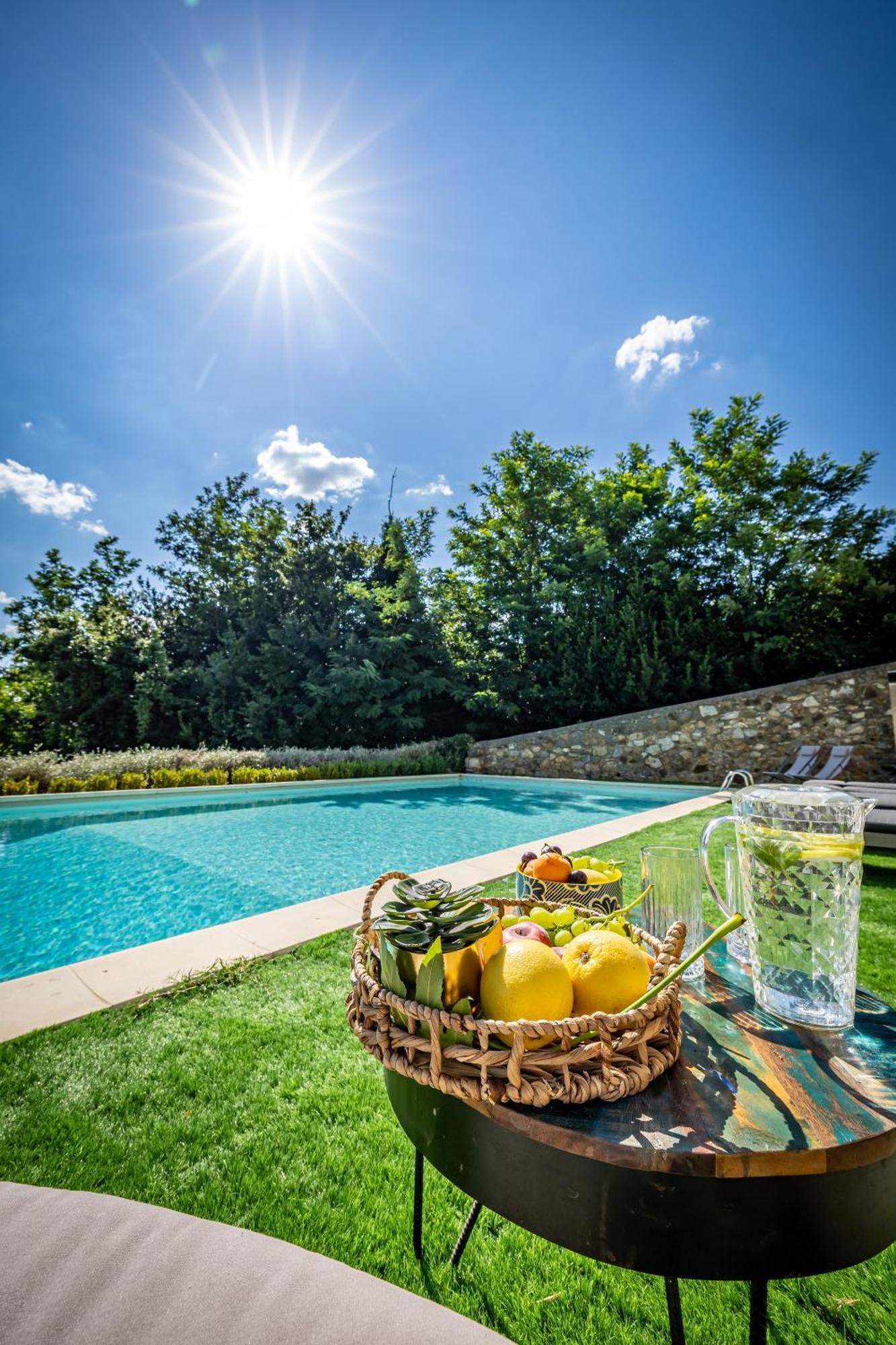 Luxury Villa Tolomei Gucci With Spa San Jacopo al Girone Exterior photo