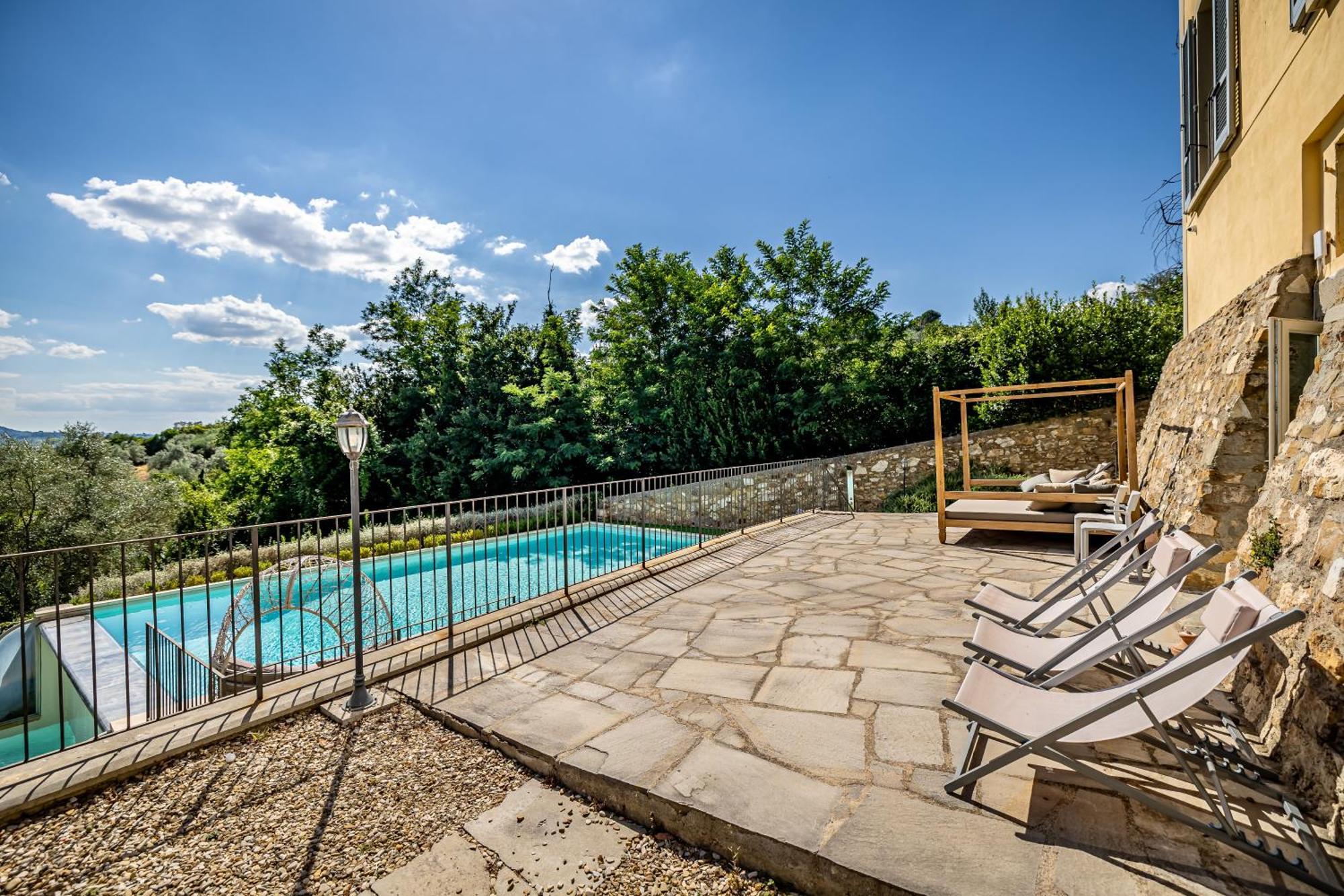 Luxury Villa Tolomei Gucci With Spa San Jacopo al Girone Exterior photo