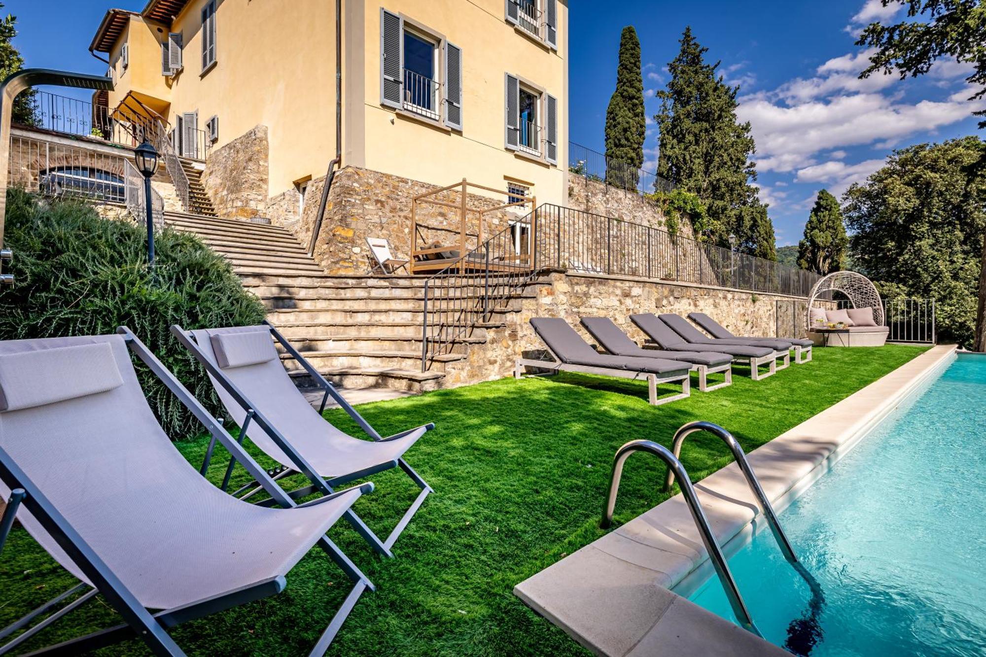 Luxury Villa Tolomei Gucci With Spa San Jacopo al Girone Exterior photo