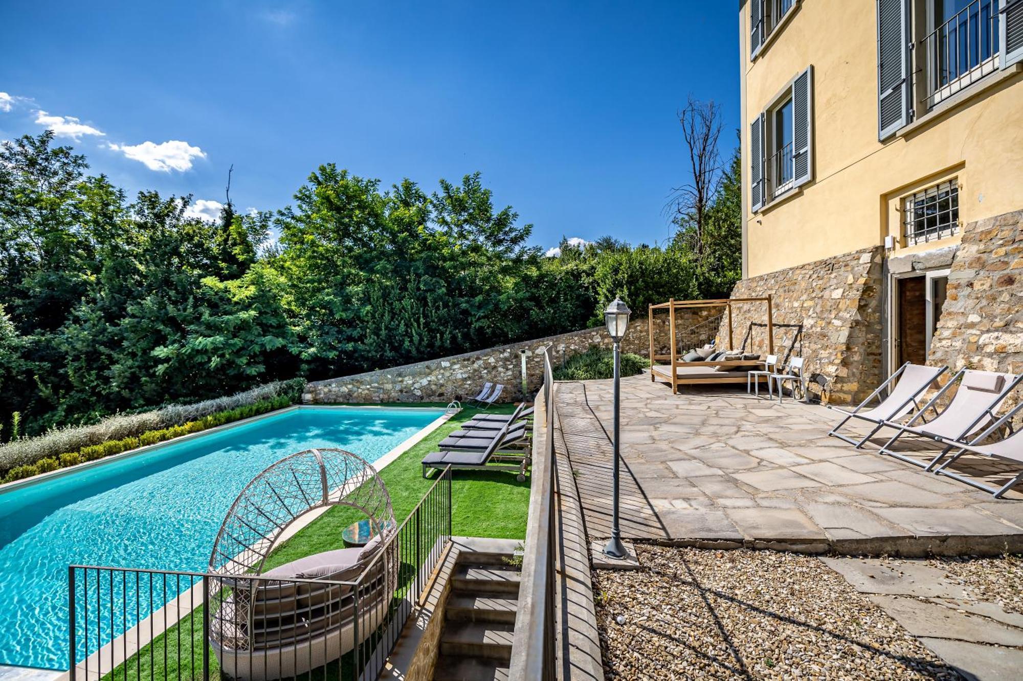 Luxury Villa Tolomei Gucci With Spa San Jacopo al Girone Exterior photo