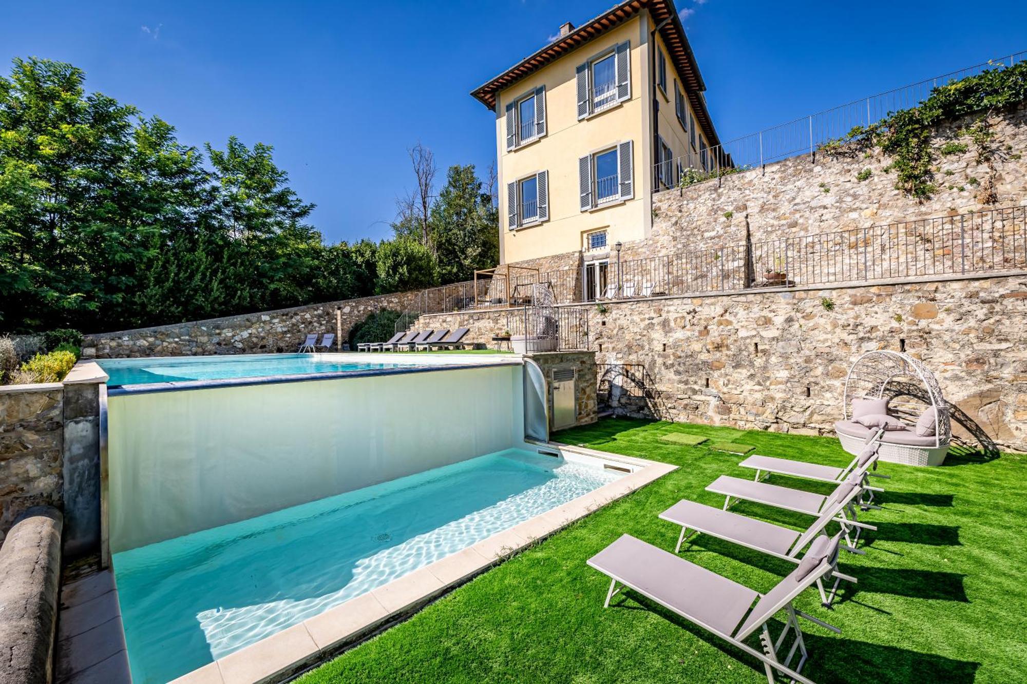 Luxury Villa Tolomei Gucci With Spa San Jacopo al Girone Exterior photo