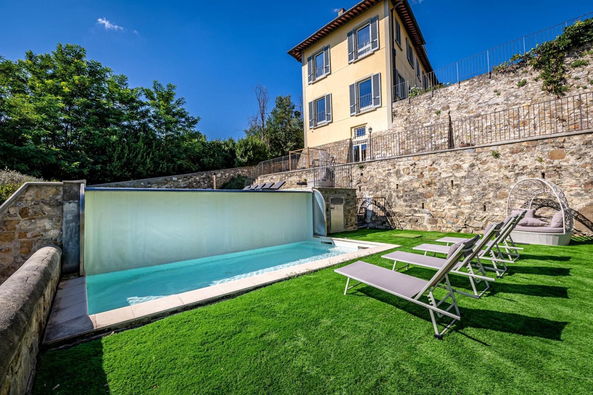 Luxury Villa Tolomei Gucci With Spa San Jacopo al Girone Exterior photo